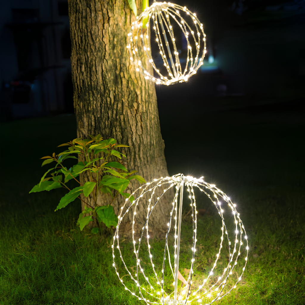 Esfera navideña decorativa LED