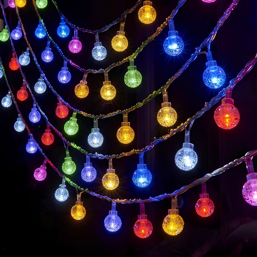Guirnalda navideña de 240 Luces LED globo