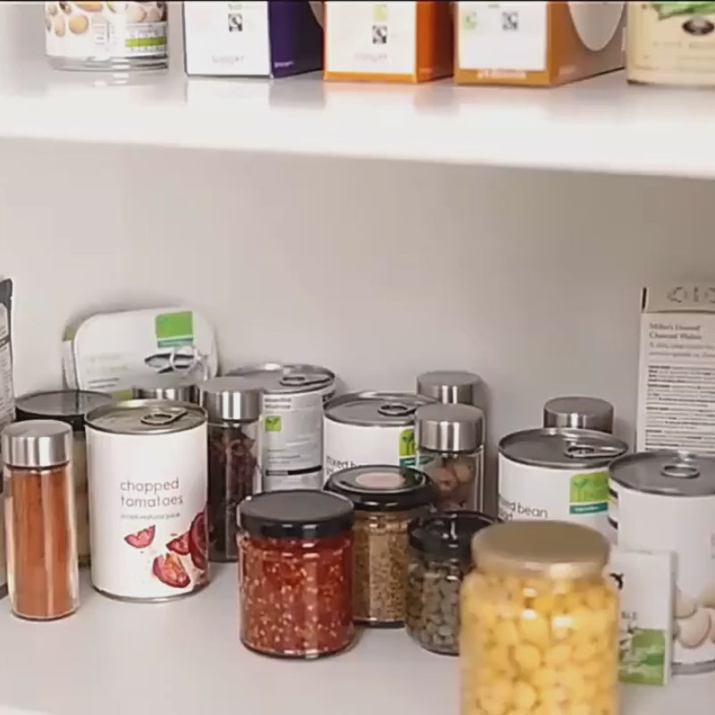 Combo contenedores + condimenteros para cocina